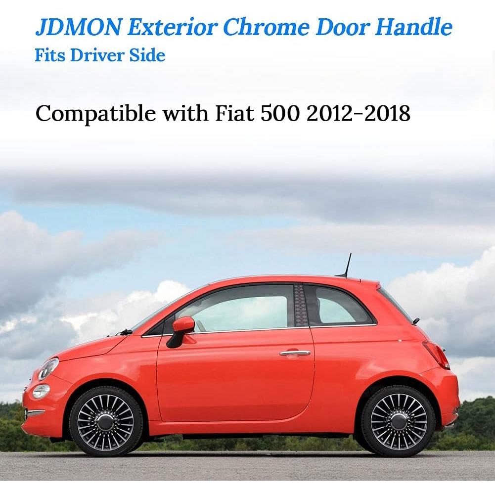 Mango de Puerta Exterior JDMON Cromado Izquierdo Fiat 500