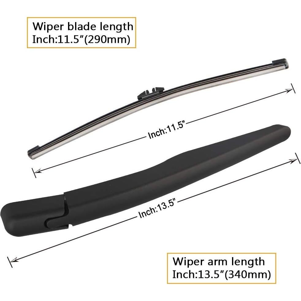 Brazo Limpiaparabrisas Trasero AUTOBOO para Ford y Lincoln