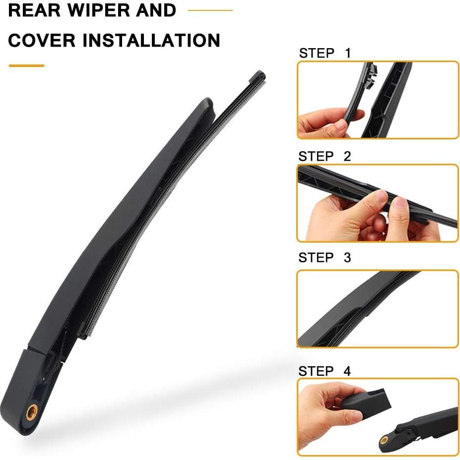 Brazo Limpiaparabrisas Trasero AUTOBOO para Ford y Lincoln