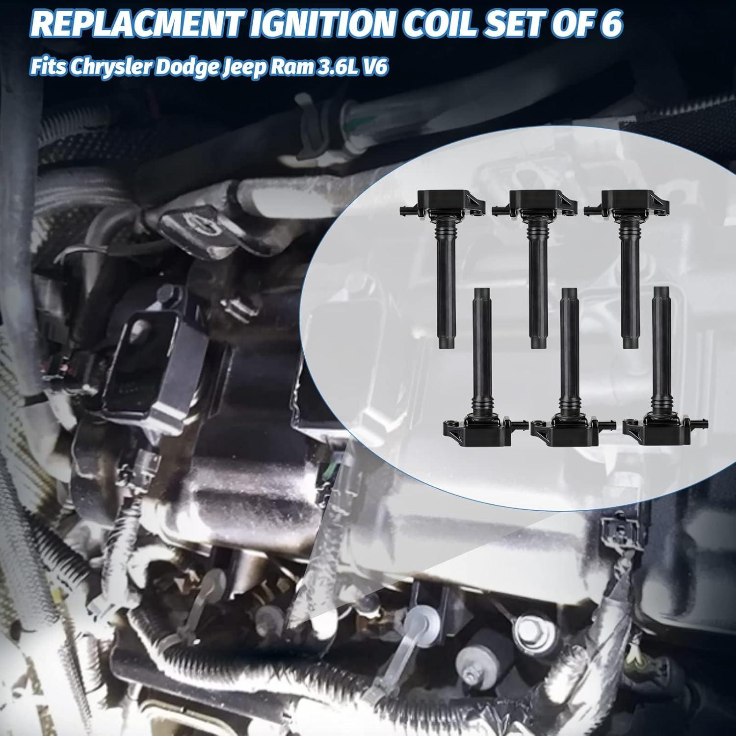 Bobina de Encendido Yikesai UF648 Compatible 3.6L V6