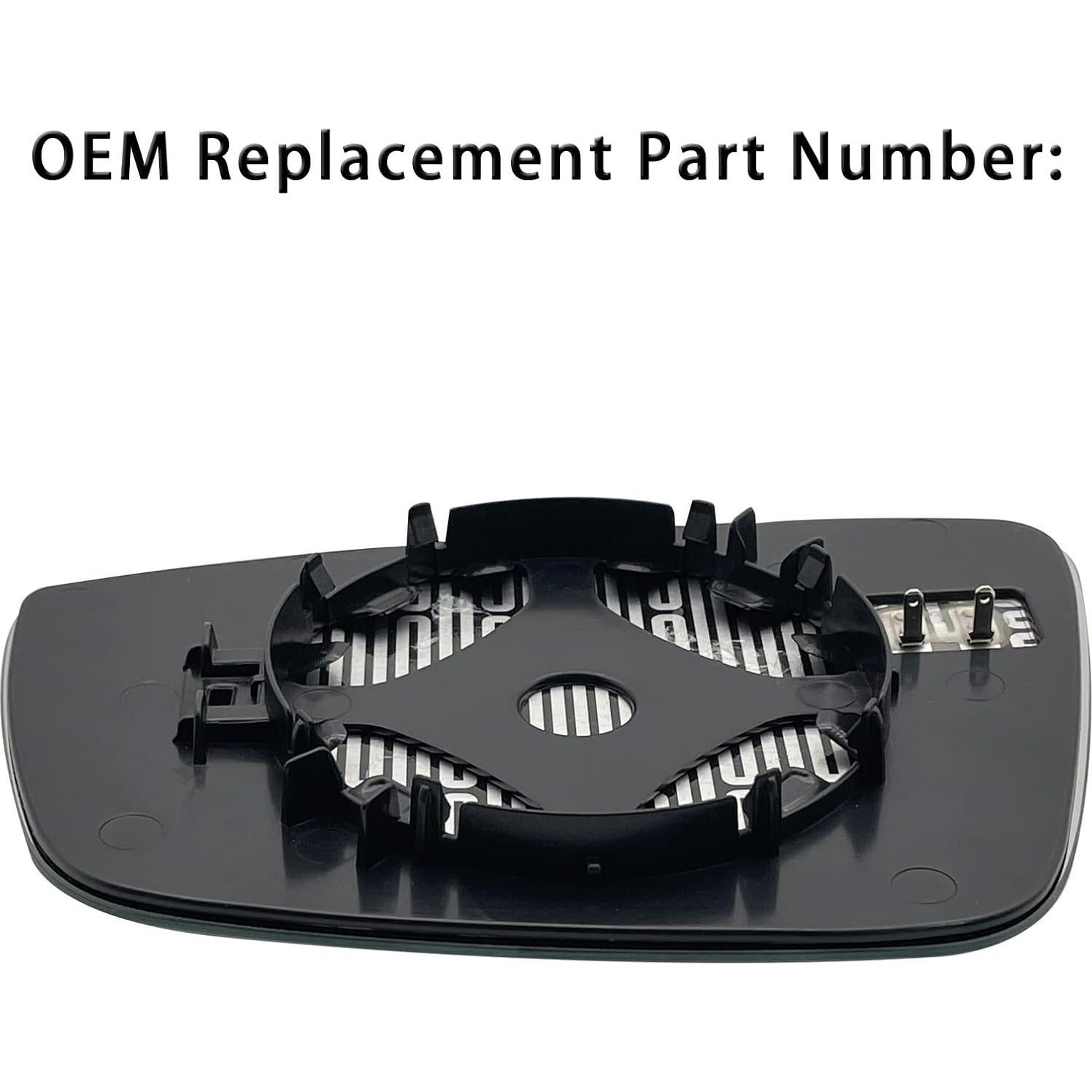 Vidrio Espejo Lateral Derecho Volkswagen Passat Jetta 2011-2018