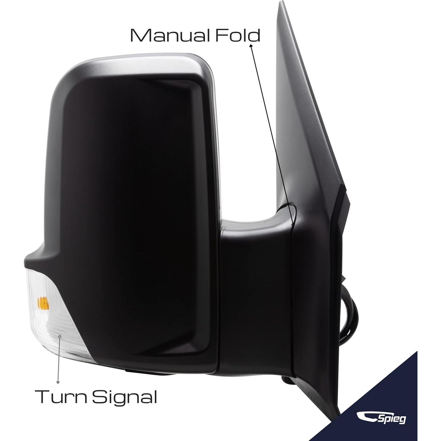 Espejo Lateral Derecho Spieg Sprinter 2008-2018 Eléctrico