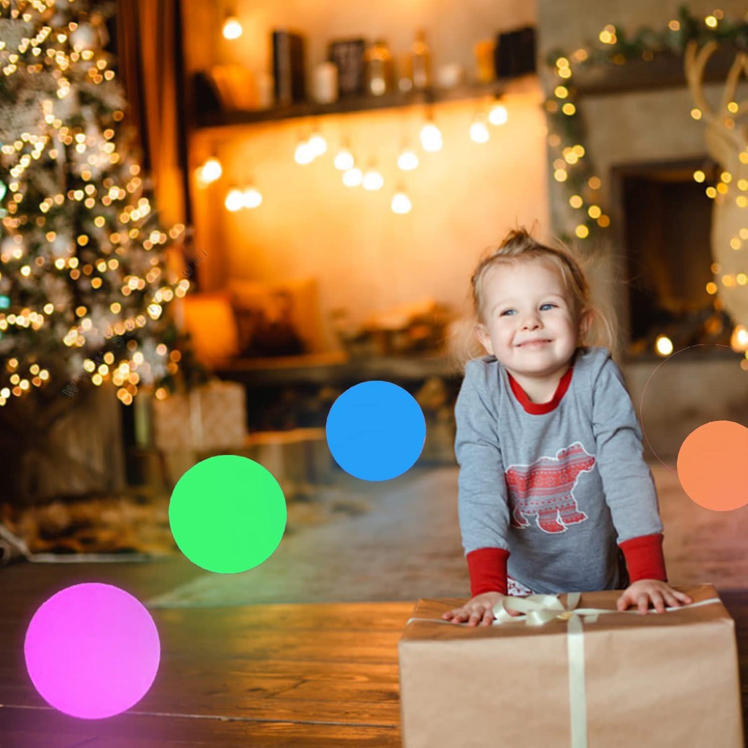 Luz Nocturna LED Censinda 20 cm Cambia de Color 16 Tonos