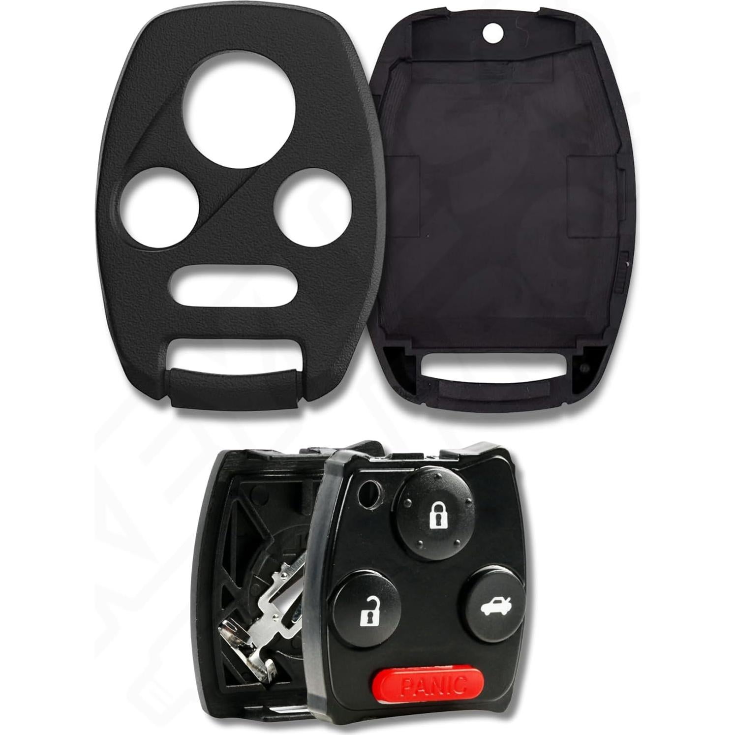 Carcasa de Llave Honda KEYLESSPROS 4 Botones Sin Corte