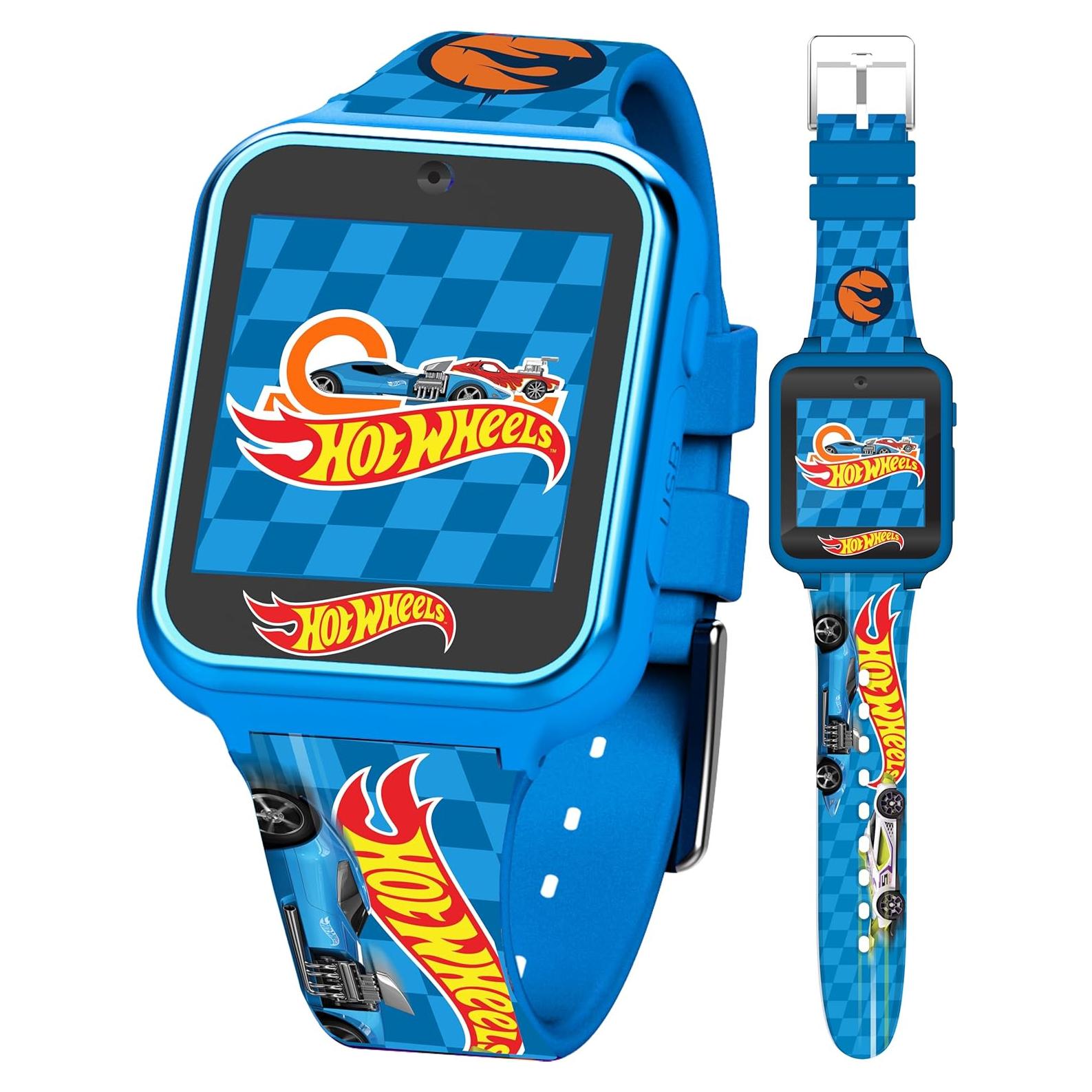 Reloj inteligente Hot Wheels para niños - Pantalla táctil, cámara