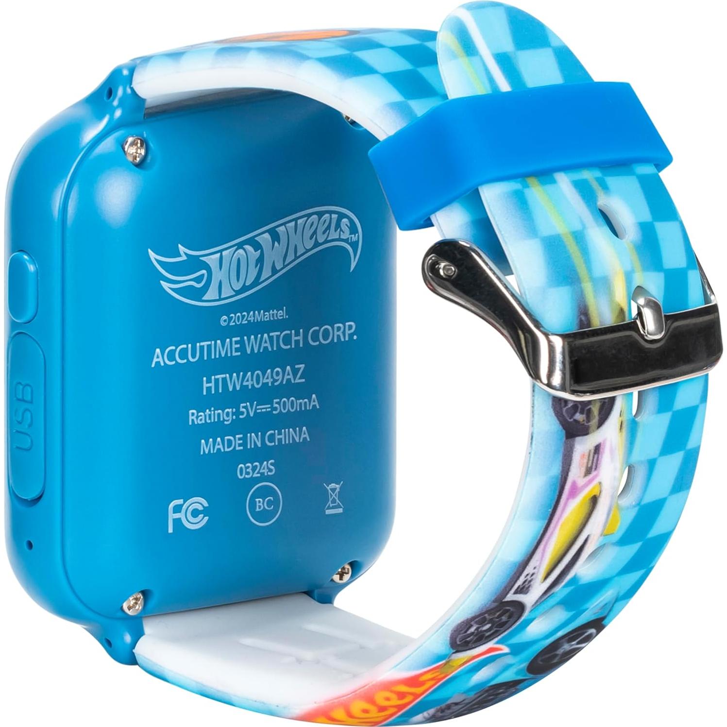 Reloj inteligente Hot Wheels para niños - Pantalla táctil, cámara