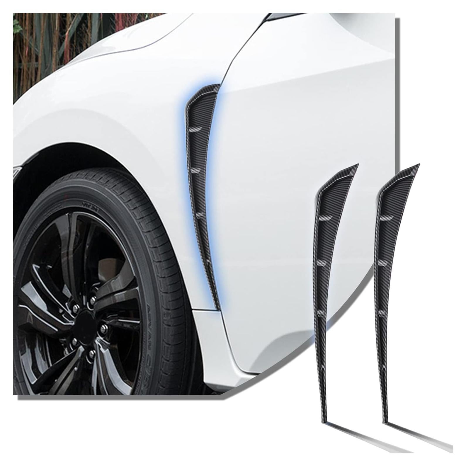 Ventilaciones Laterales de Guardabarros Miytsya 2 PCS ABS Carbono