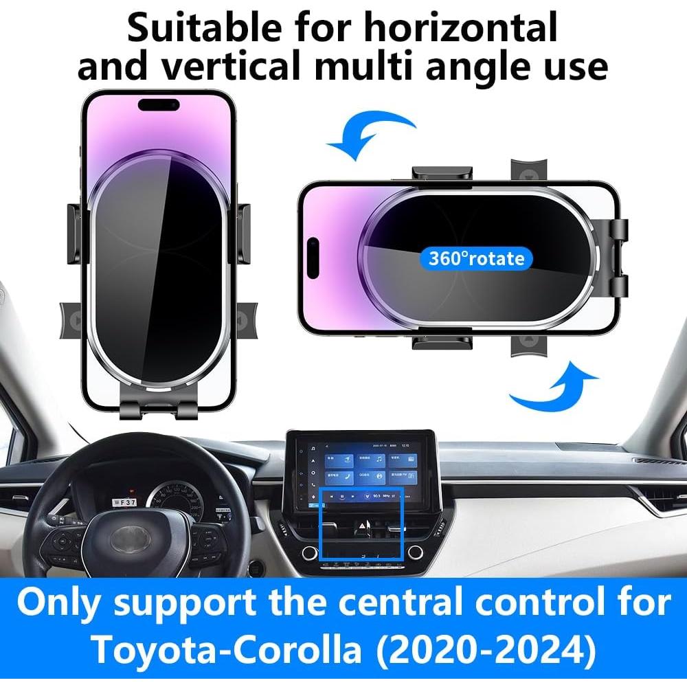 Soporte para teléfono de coche YEGZA para Toyota Corolla 2020-2025