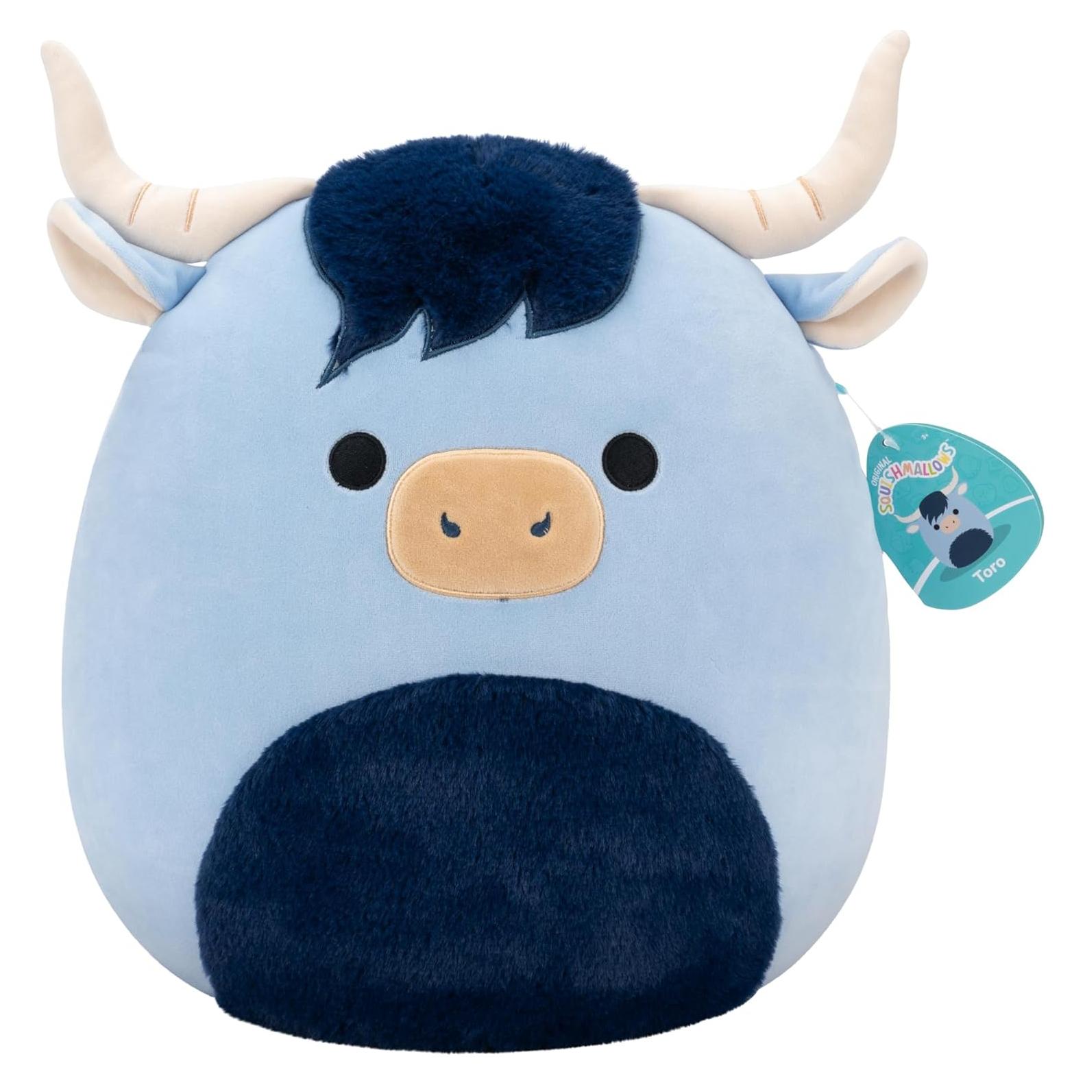 Peluche Squishmallows Original Toro Vaca 35.6cm Jazwares