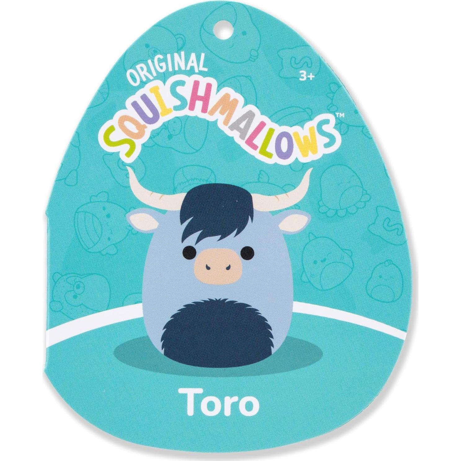 Peluche Squishmallows Original Toro Vaca 35.6cm Jazwares