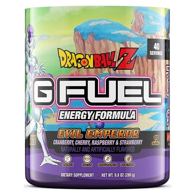 G Fuel Dragon Ball Z Polvo Energético Sin Azúcar 280g