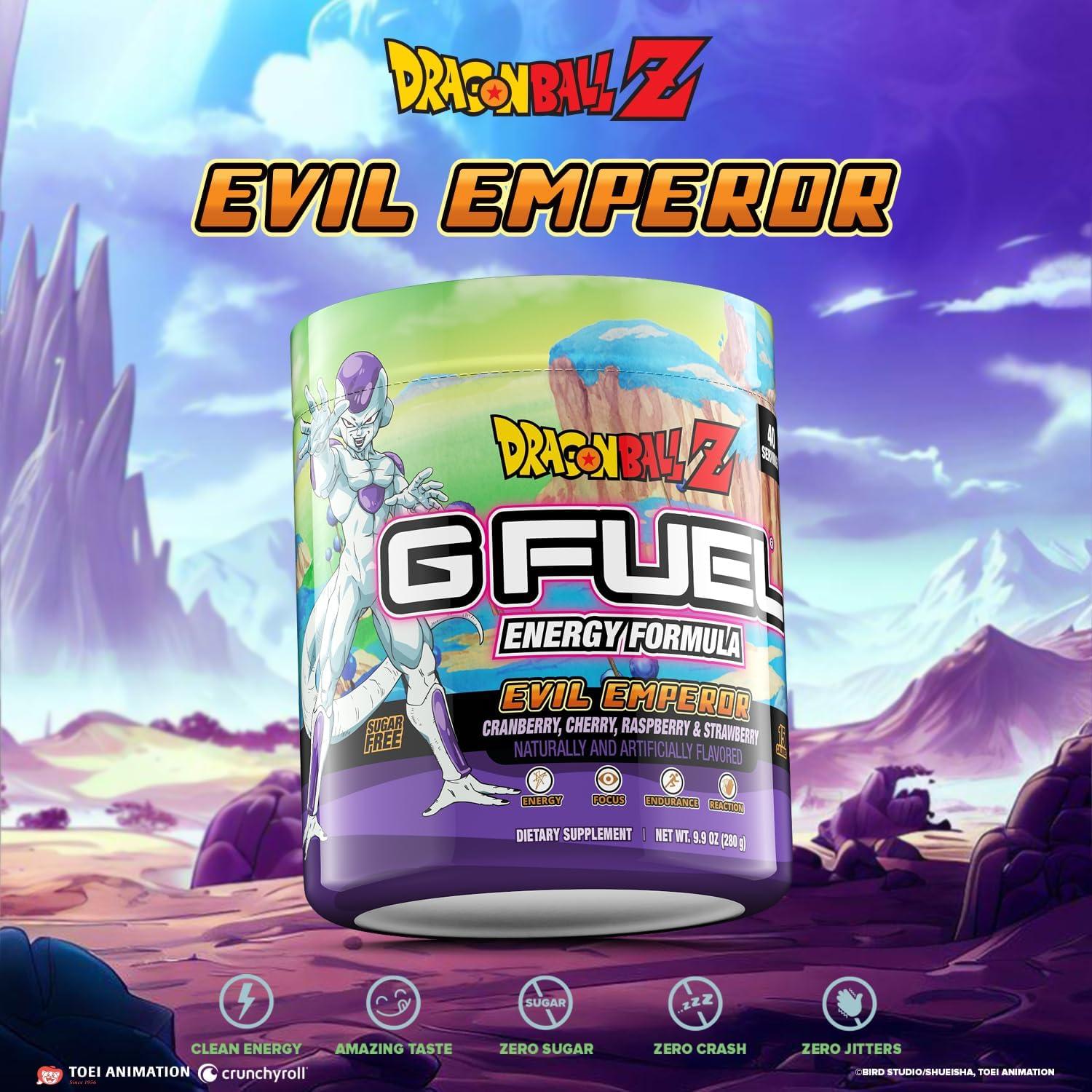 G Fuel Dragon Ball Z Polvo Energético Sin Azúcar 280g