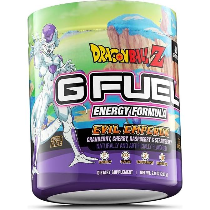 G Fuel Dragon Ball Z Polvo Energético Sin Azúcar 280g