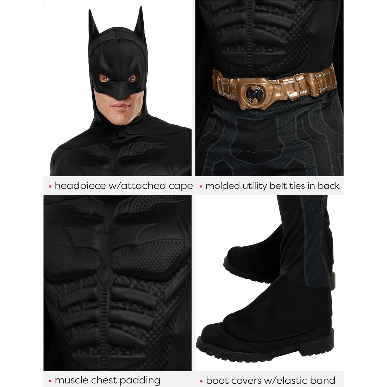 Disfraz de Batman Rubie's Mediano Negro para Adultos