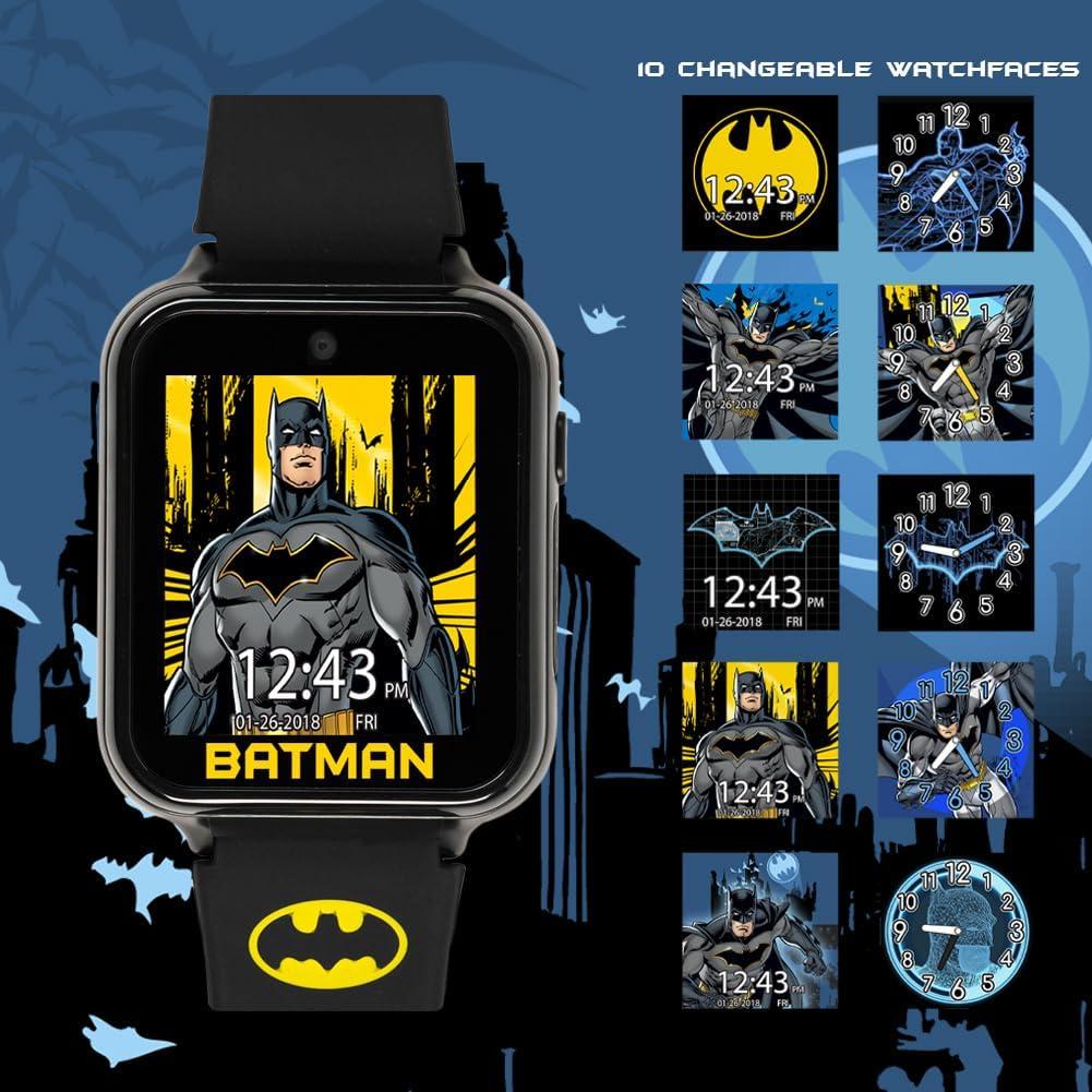 Reloj Inteligente para Niños Batman BAT4740 - Pantalla Táctil, Cámara, Juegos