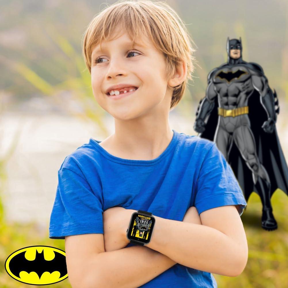 Reloj Inteligente para Niños Batman BAT4740 - Pantalla Táctil, Cámara, Juegos