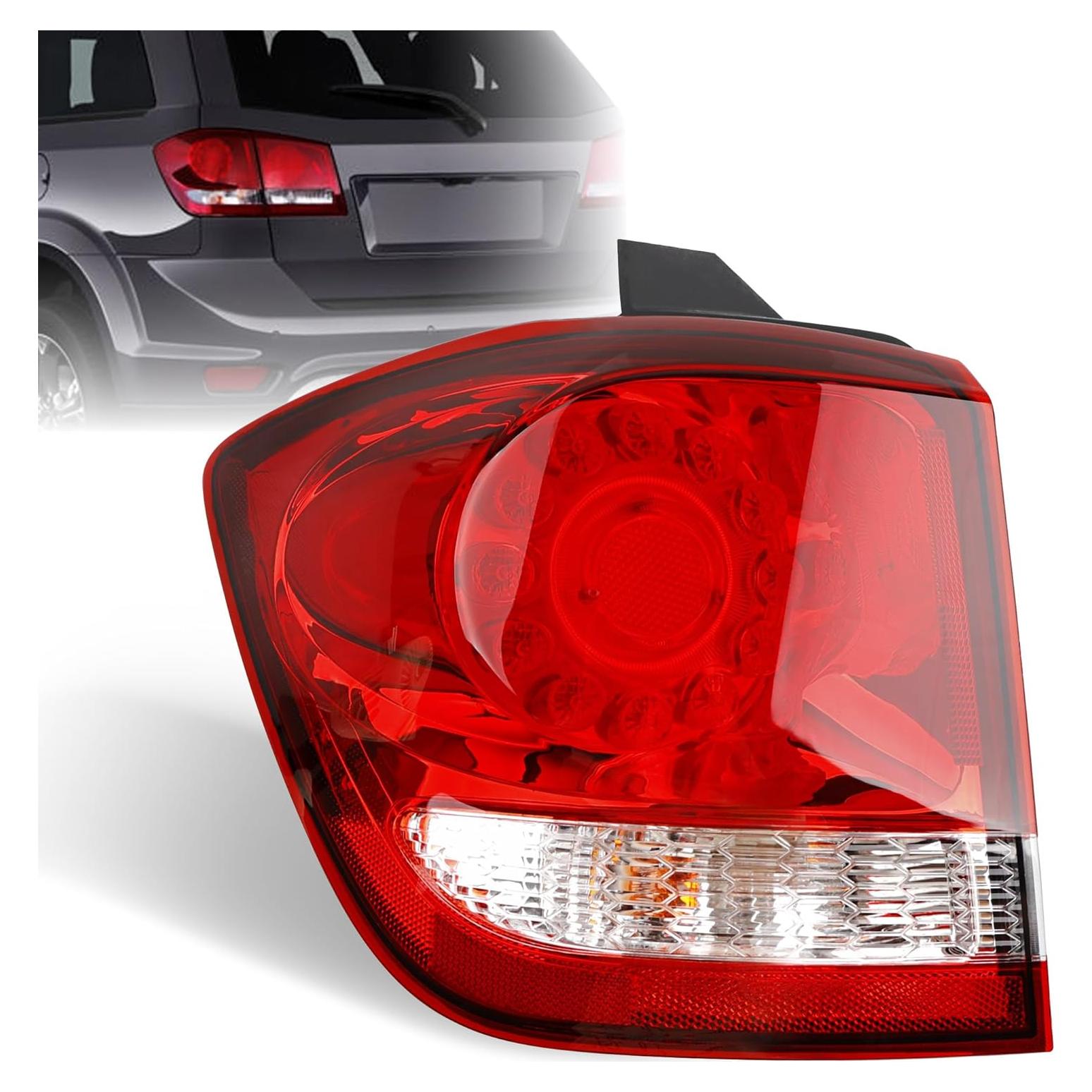 Luz de freno trasera LED Misakomo para Dodge Journey 2011-2020 LH