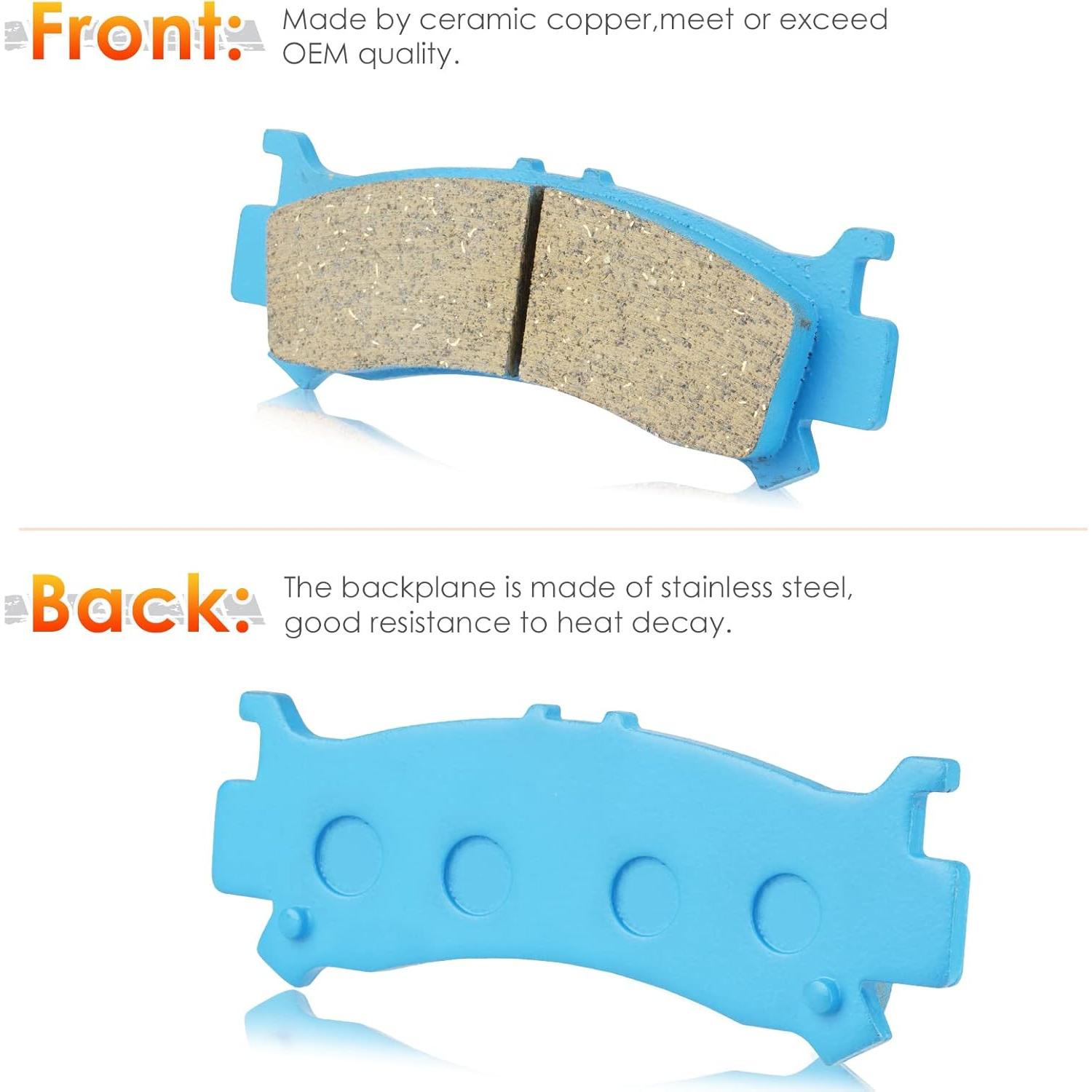 Juego de Pastillas de Freno Cerámicas ISEYEC para Honda