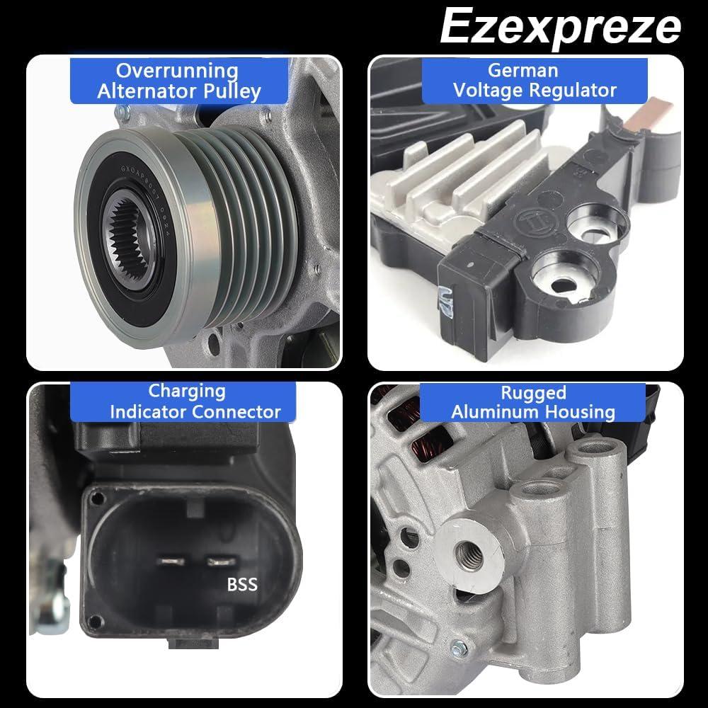 Alternador E EZEXPREZE BMW 128i 328i 528i 180A Nuevo