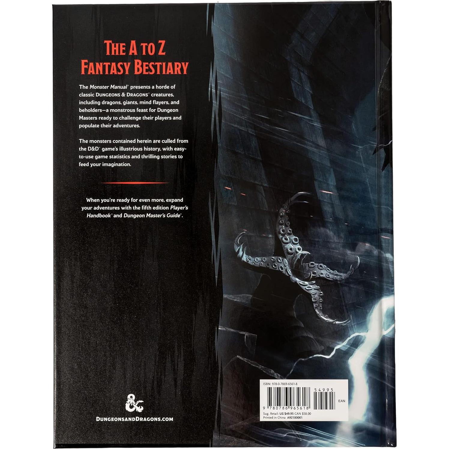 Manual de Monstruos D&D 2014 - Wizards of the Coast - Español