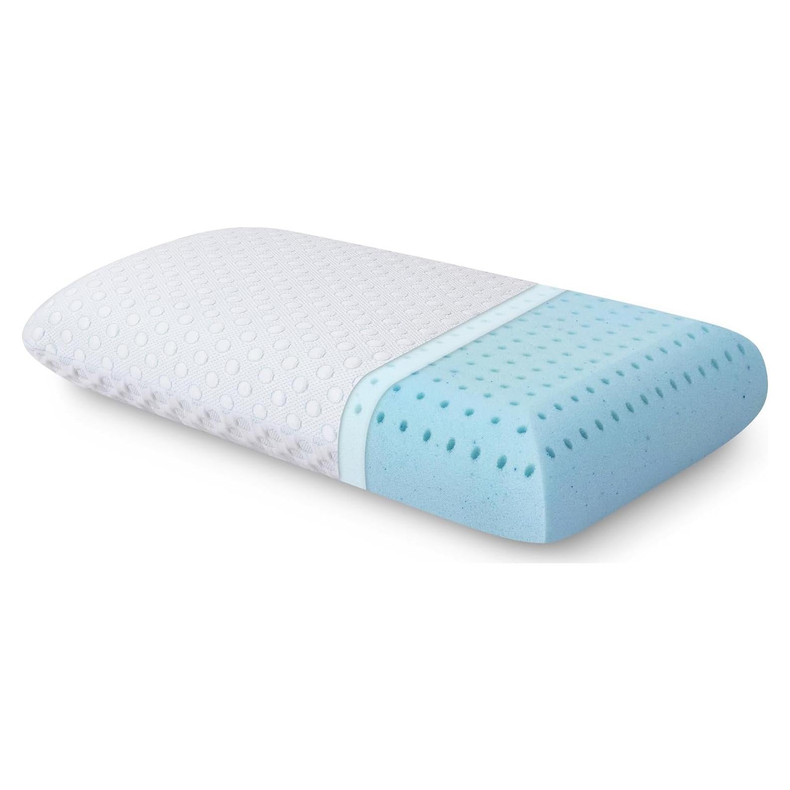 Almohada Hcore Espuma Viscoelástica Gel Doble Cara 60x40 cm