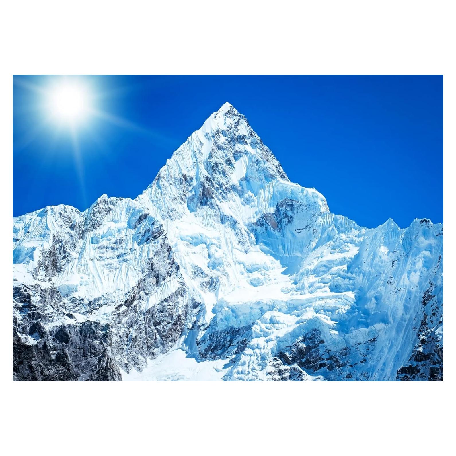 Telón de Fondo BELECO 1.5x0.9m Nieve Montañas Everest