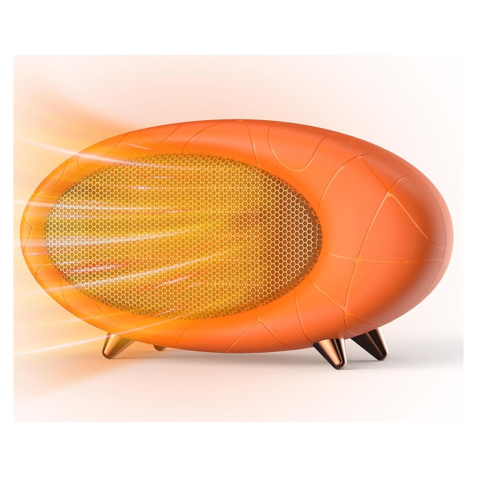 Calentador de Espacio Eléctrico Lmkeji 600W Naranja Compacto