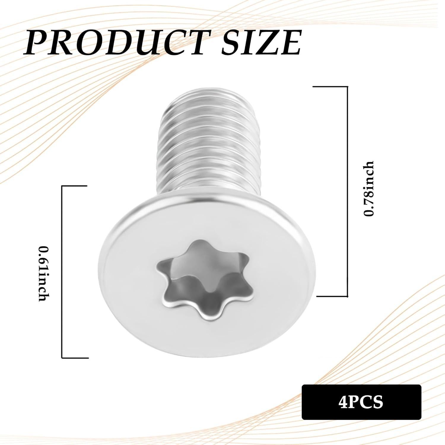 Tornillos de Rotor de Freno SSNNUU M8x1.25x20mm 4PCS