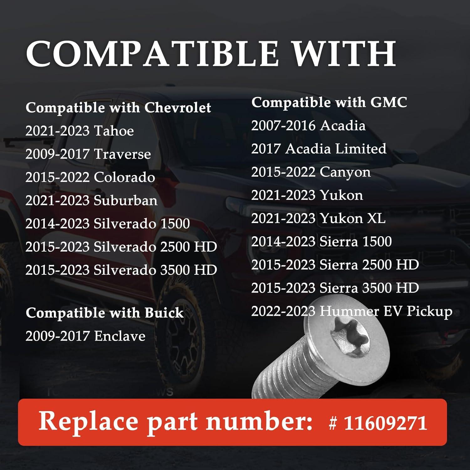 Tornillos de Rotor de Freno SSNNUU M8x1.25x20mm 4PCS