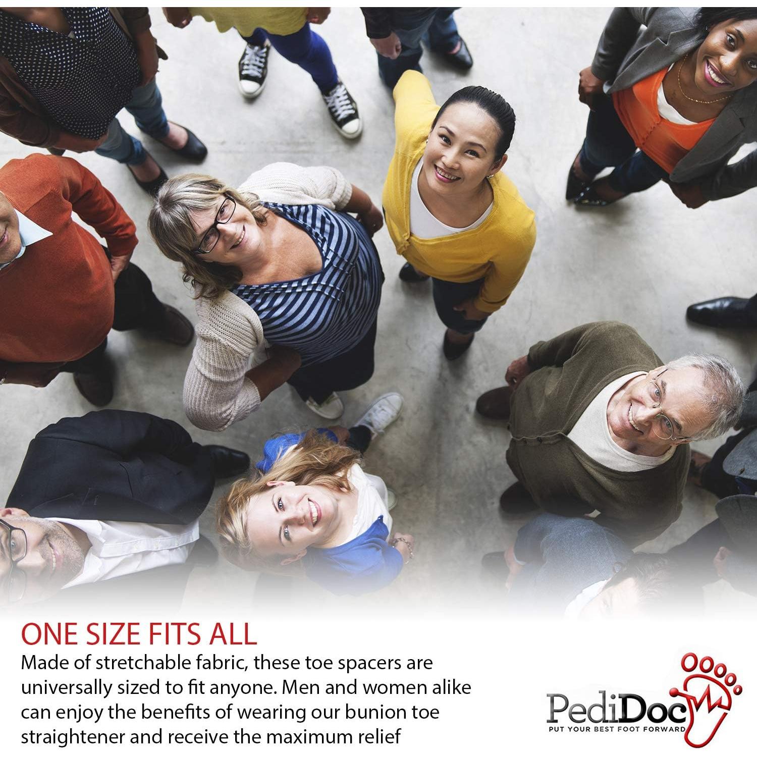 Corrector de Juanetes PediDoc - Almohadillas y Separadores de Gel