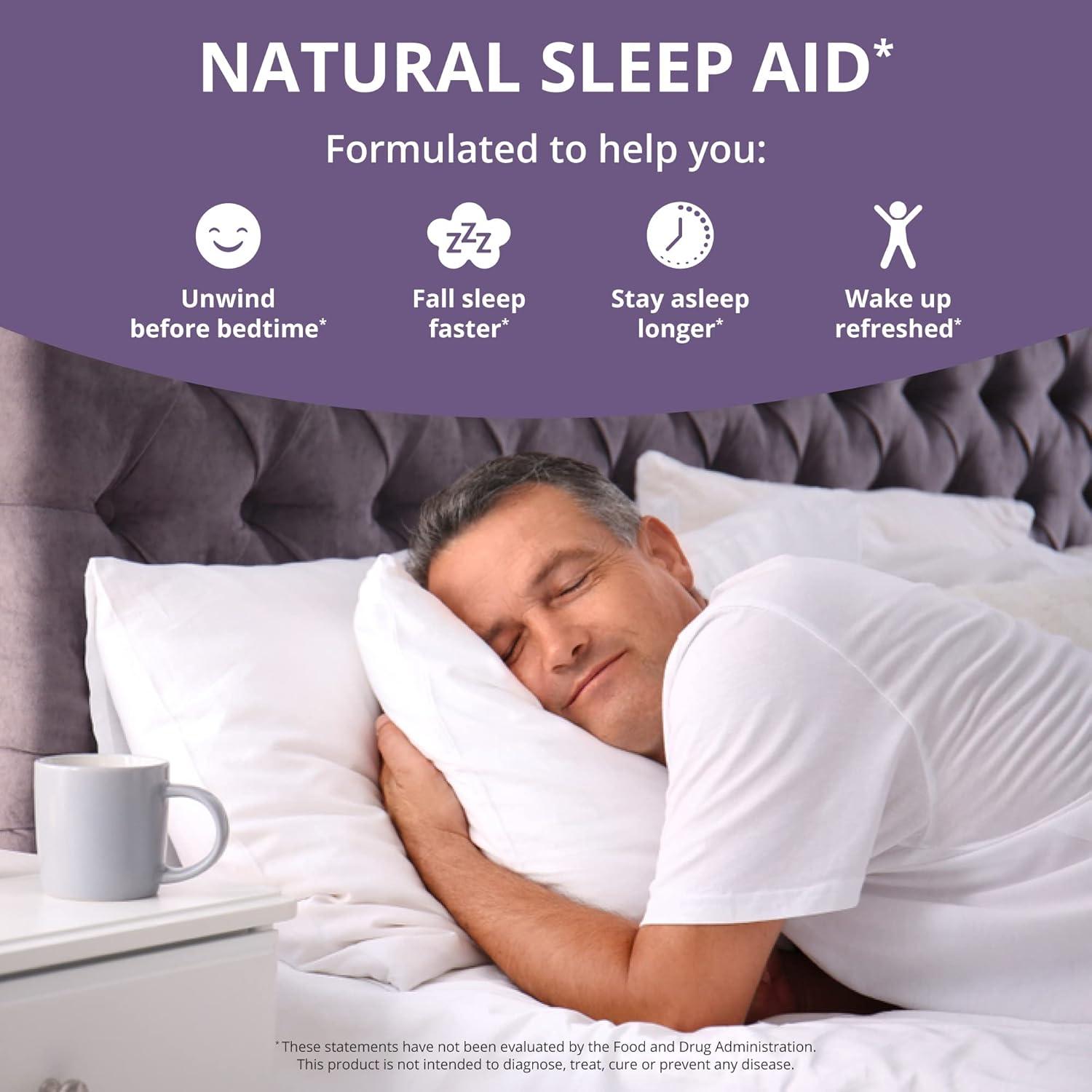 Suplemento para Sueño NuBest Sleep Xtra - 60 Cápsulas Veganas