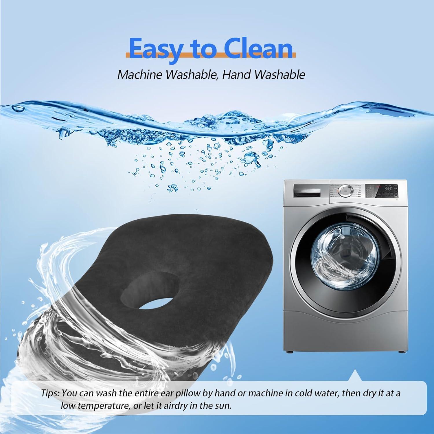 Almohada Swaycy para Alivio de Orejas - Ajustable y Ergonomica