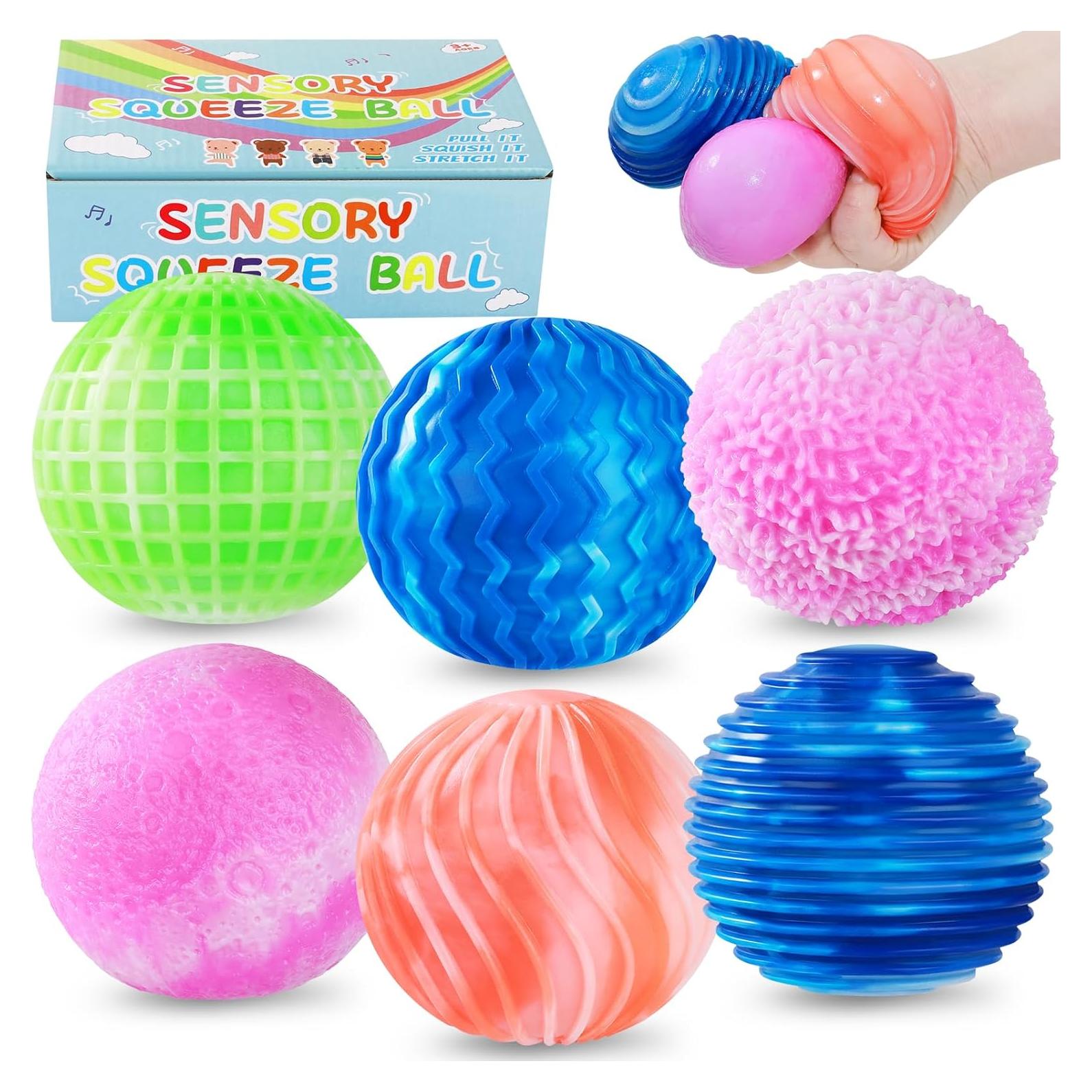 Bolas Antiestrés de Harina Mágica Drephere - Paquete de 6