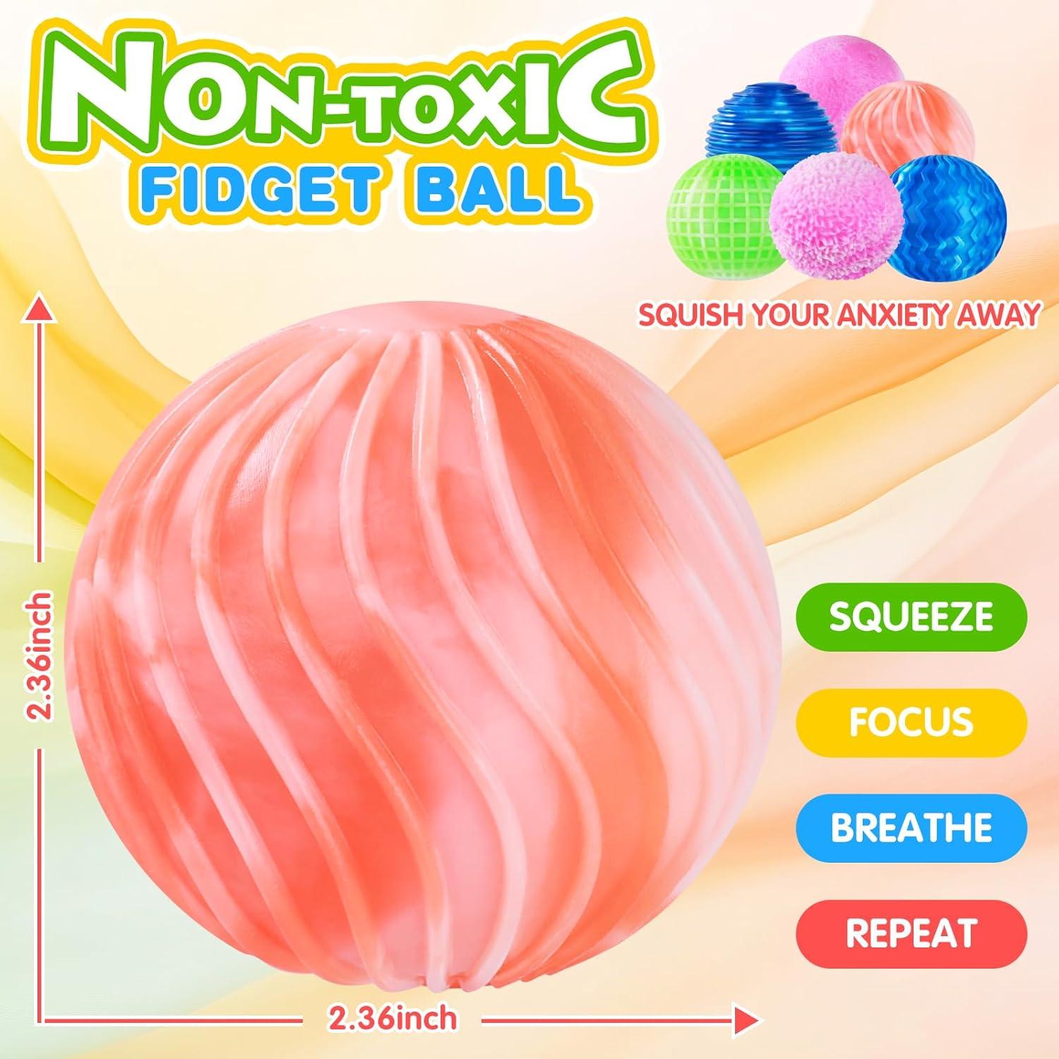 Bolas Antiestrés de Harina Mágica Drephere - Paquete de 6