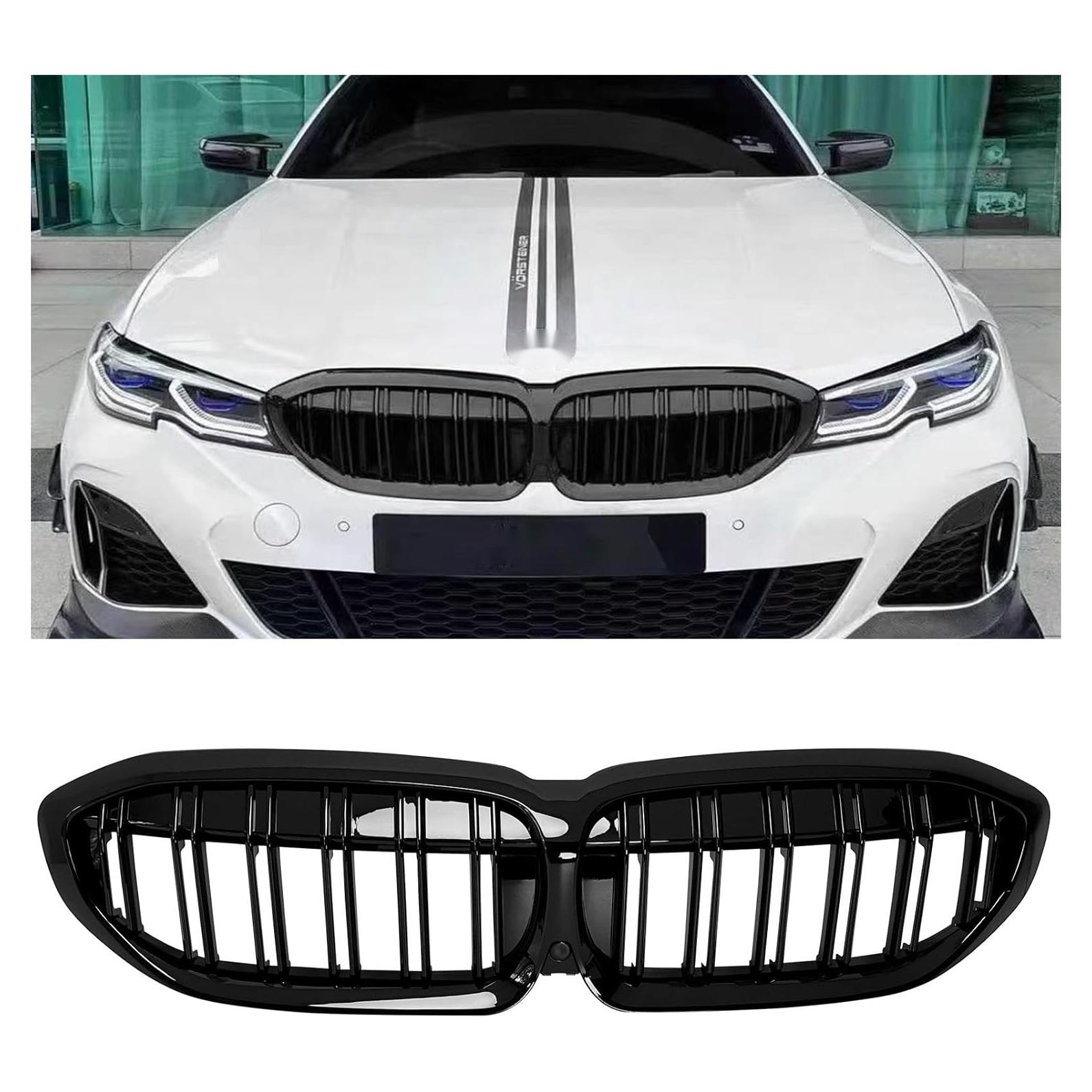 Parrilla Delantera BMW G20 2019-2022 Negro Brillante
