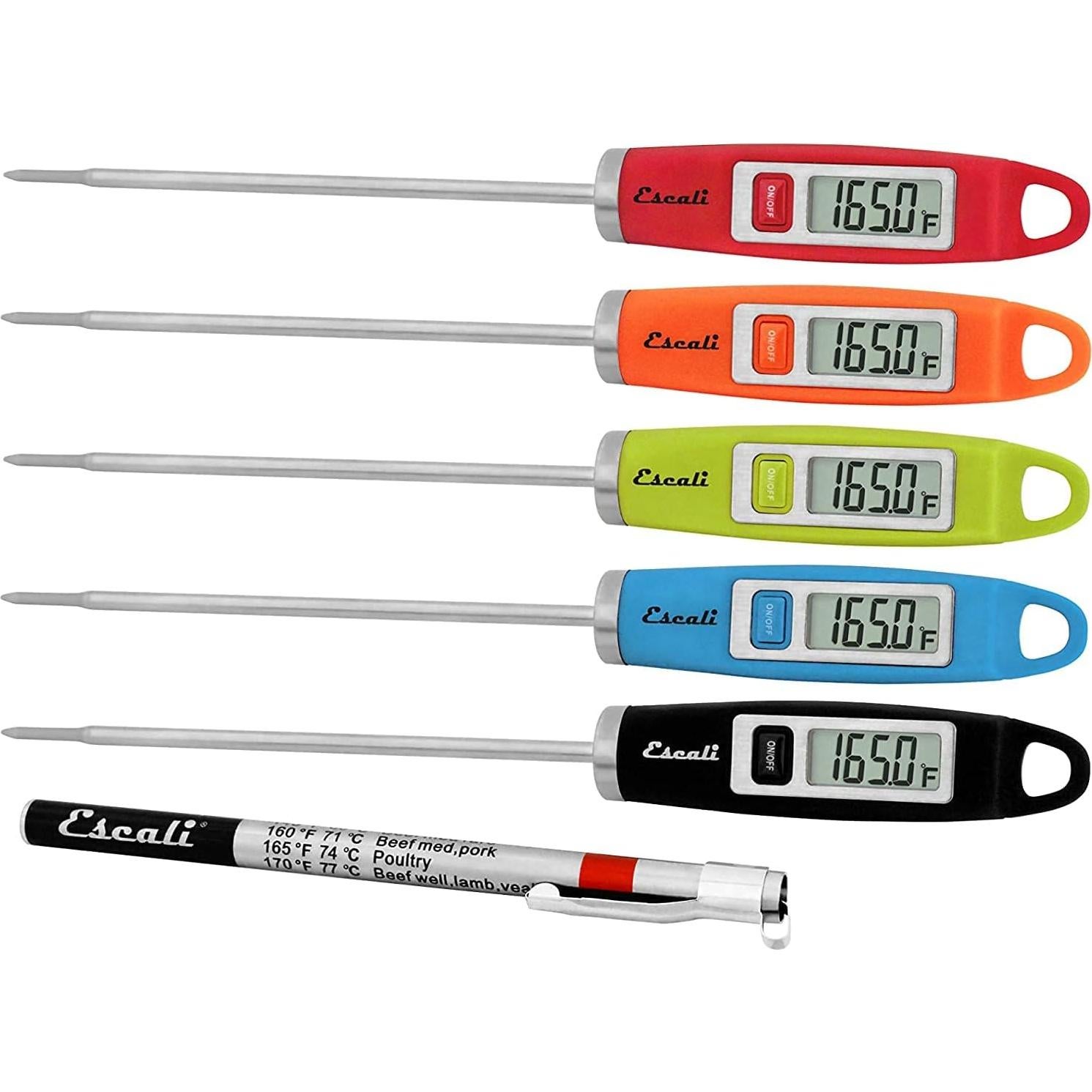 Termómetro Digital de Carne Escali DH1 con Sonda Larga NSF