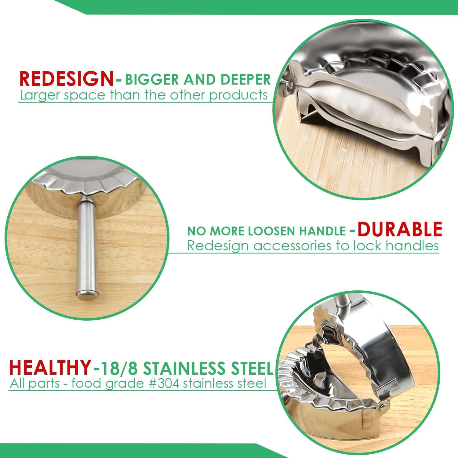 Molde de Ravioli KAYCROWN Acero Inoxidable 8.26 cm