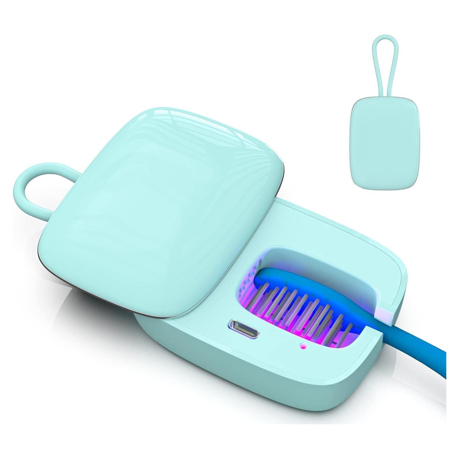 Soporte para Cepillo de Dientes VAPTEC G-2 Verde con Luz UV