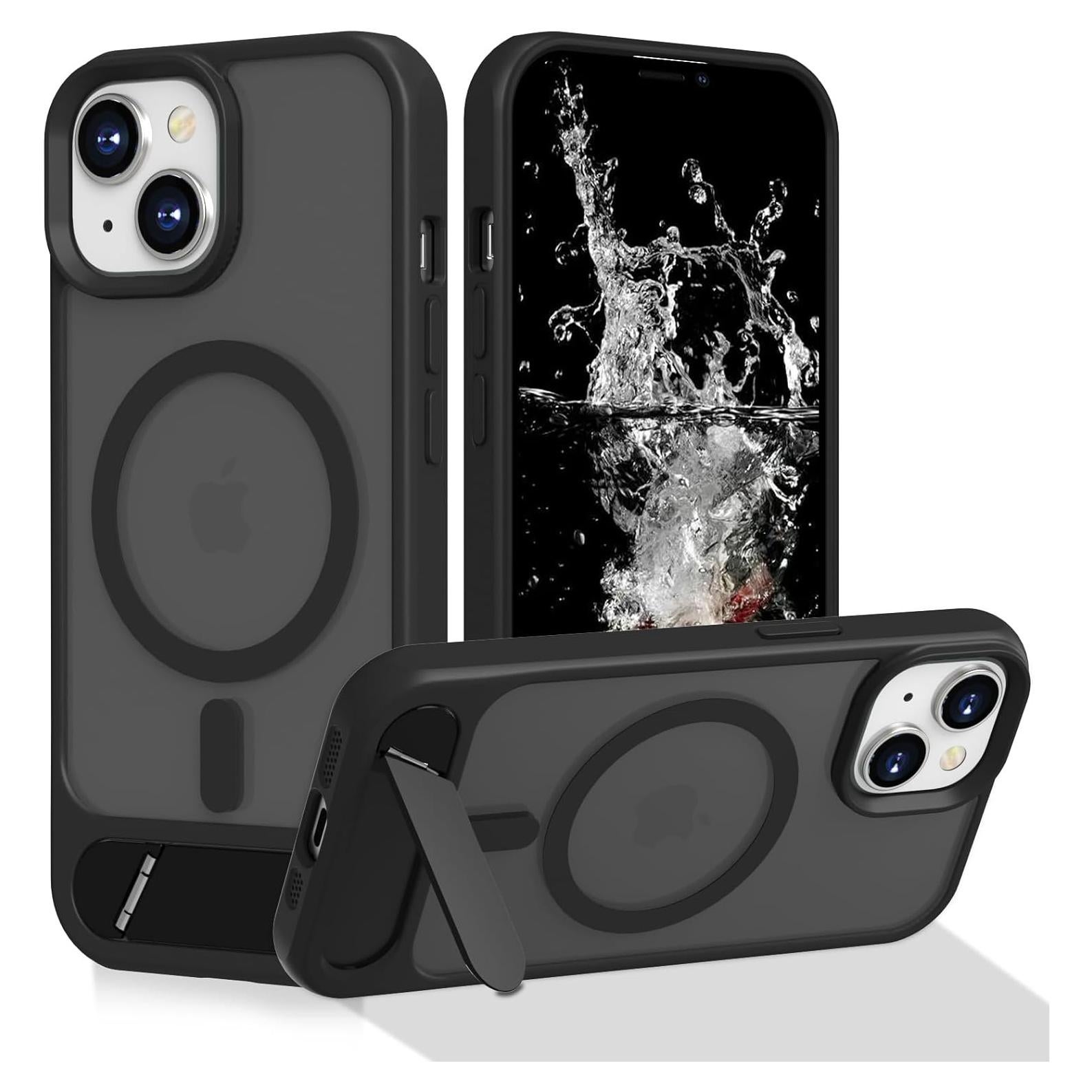 Funda Protectora SouLips para iPhone 13/14 Magnética Negra