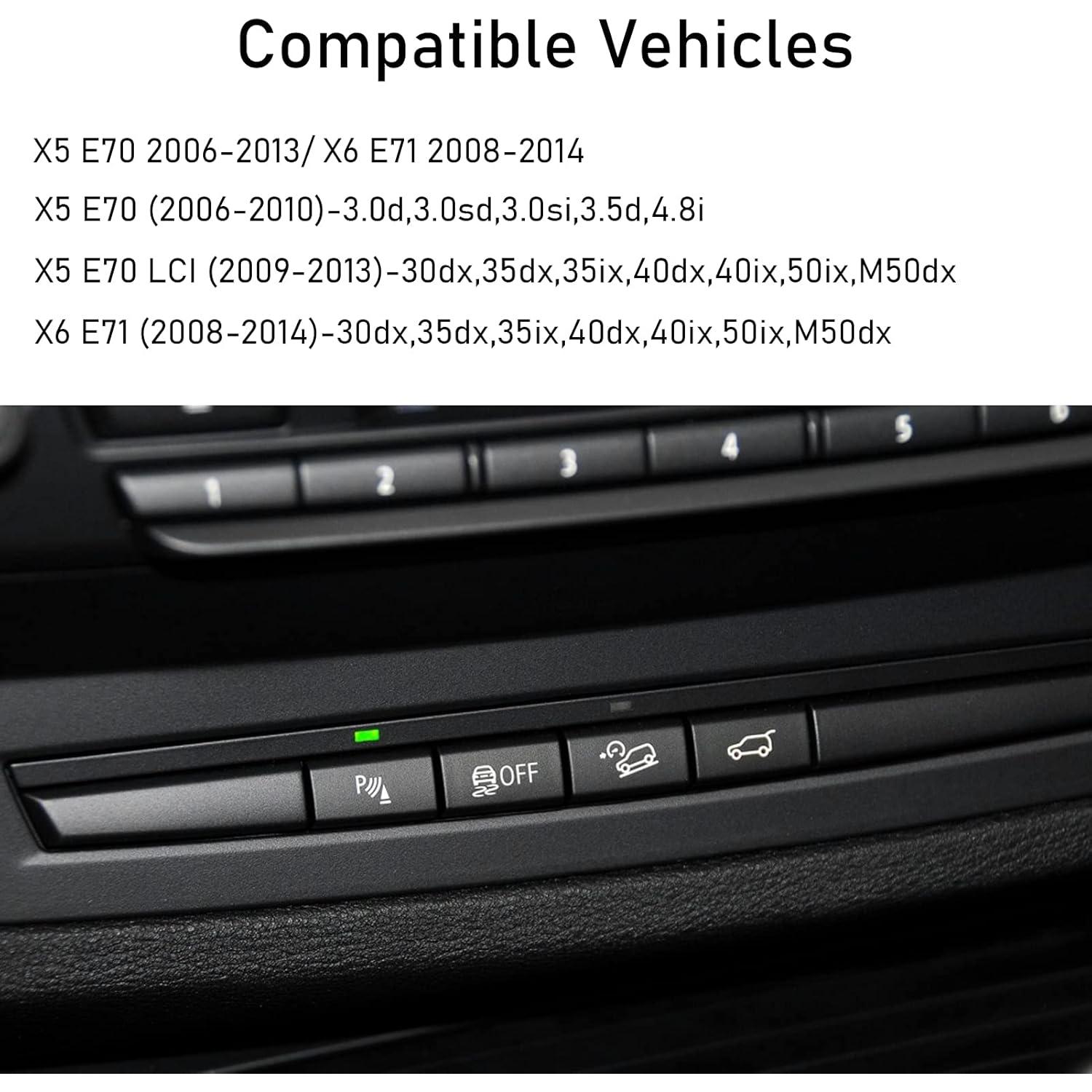Cubierta Botón Sensor Radar Estacionamiento Jaronx BMW X5/X6