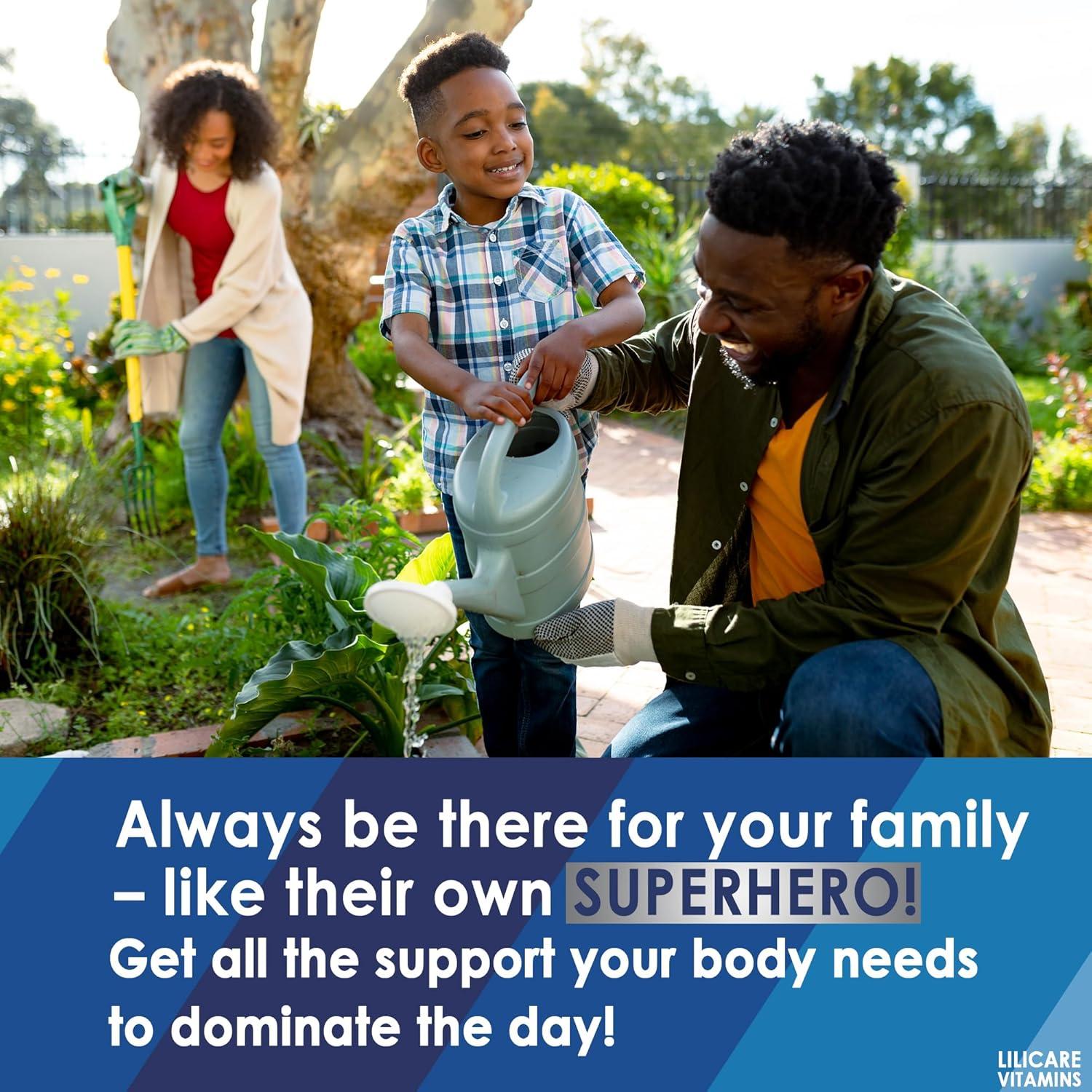 Gomitas Multivitamínicas LILICARE para Hombres 60 Unidades