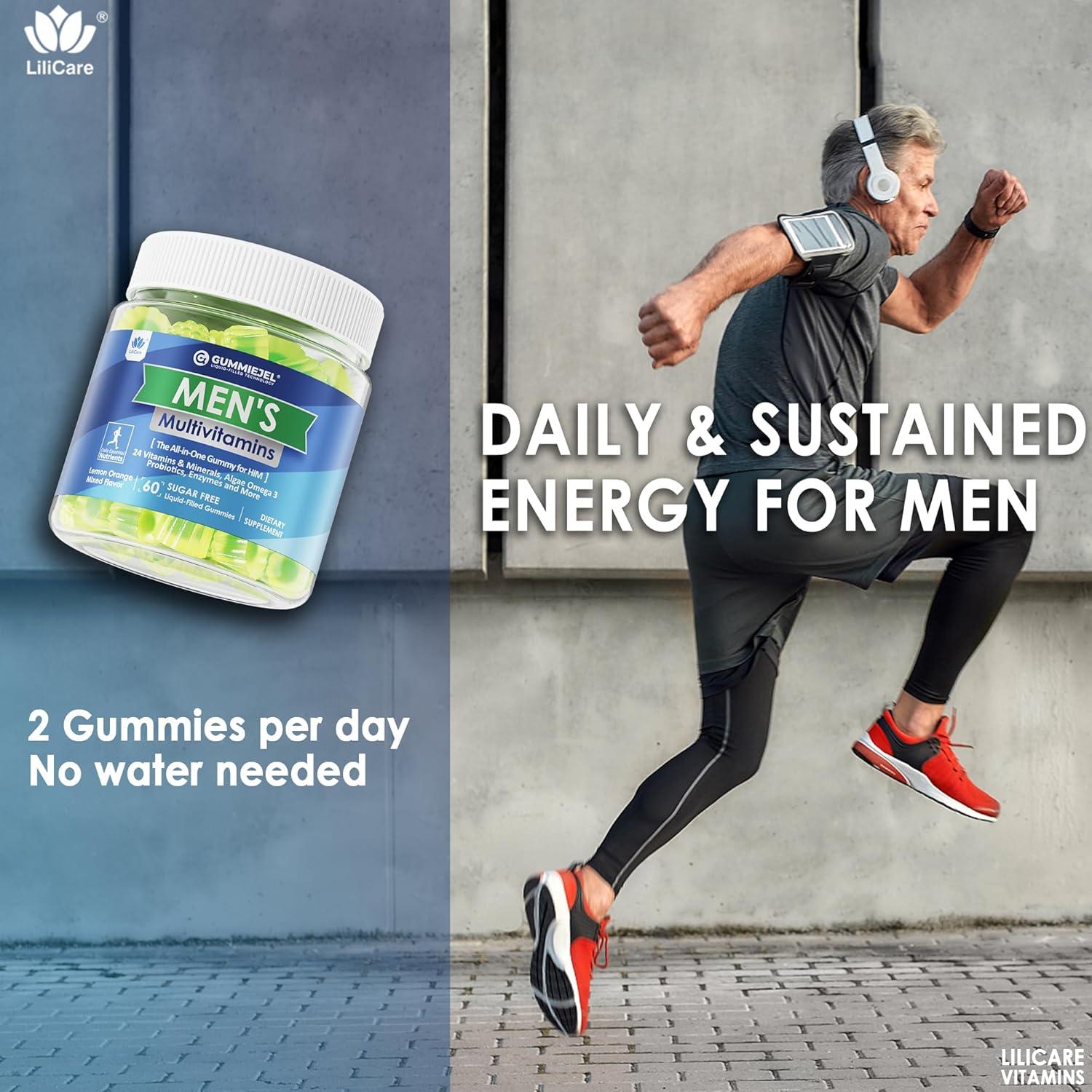 Gomitas Multivitamínicas LILICARE para Hombres 60 Unidades