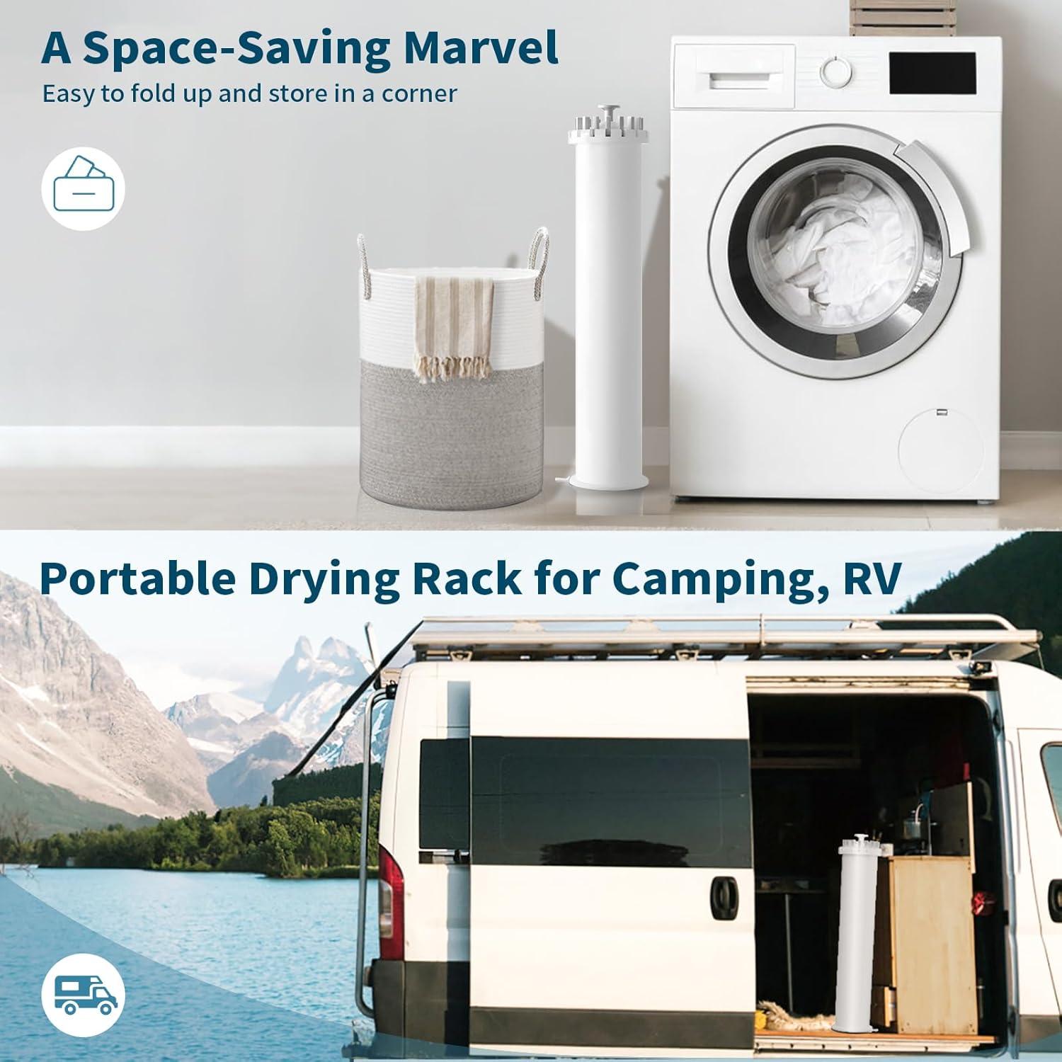 Soporte Plegable para Secar Ropa JAUREE 106.68 cm 16 Varillas