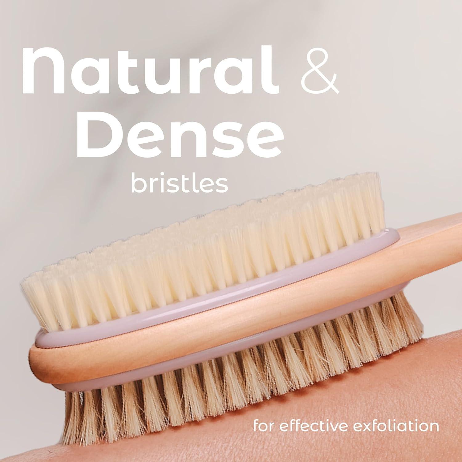 Cepillo de Espalda MainBasics Doble Cara Lavanda 41.91 cm