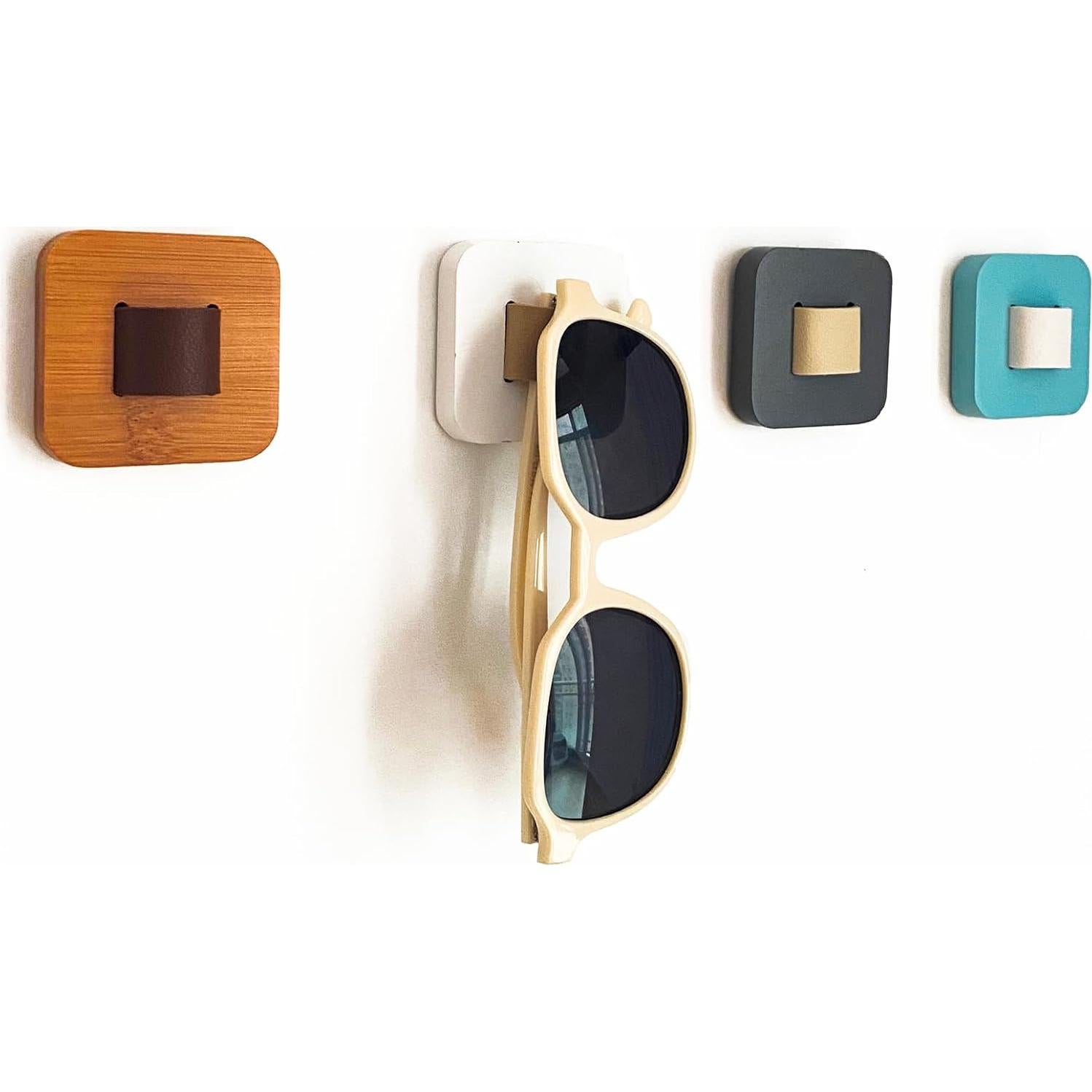 Organizador de Gafas de Sol FINDAMAZE 2 Pcs Corto Gris