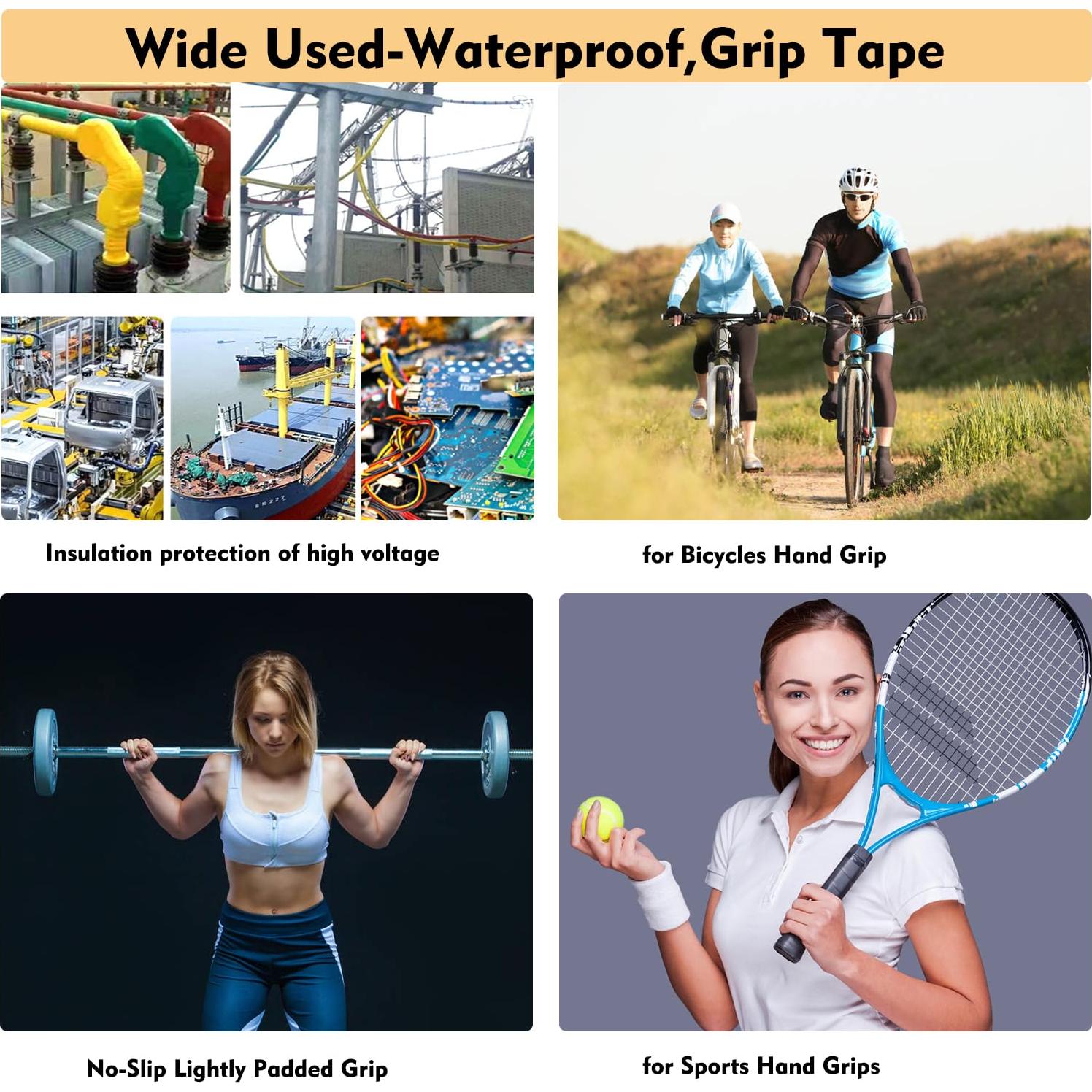 Cinta de Silicona Autoadhesiva APORNI 2.54 cm x 5 m Impermeable