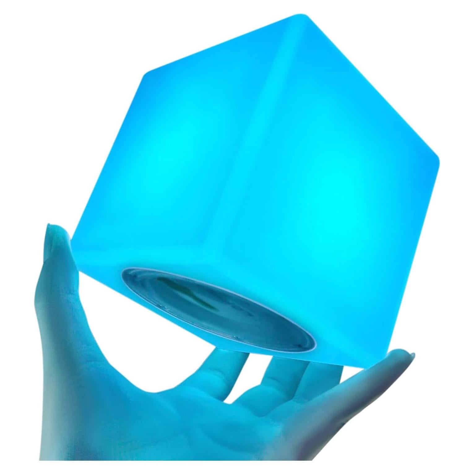 Lámpara Cubo LED LOFTEK 10 cm RGB 16 Colores Control Remoto