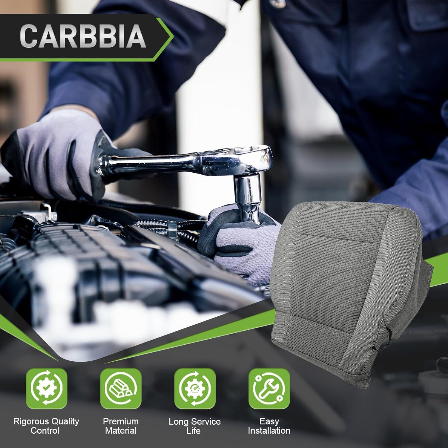 Cubierta Inferior Asiento Conductor CARBBIA F-150 2015-2020 Gris