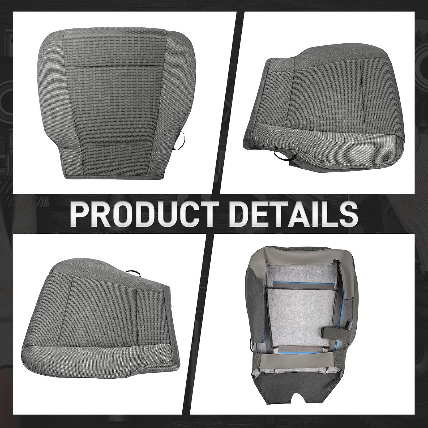 Cubierta Inferior Asiento Conductor CARBBIA F-150 2015-2020 Gris