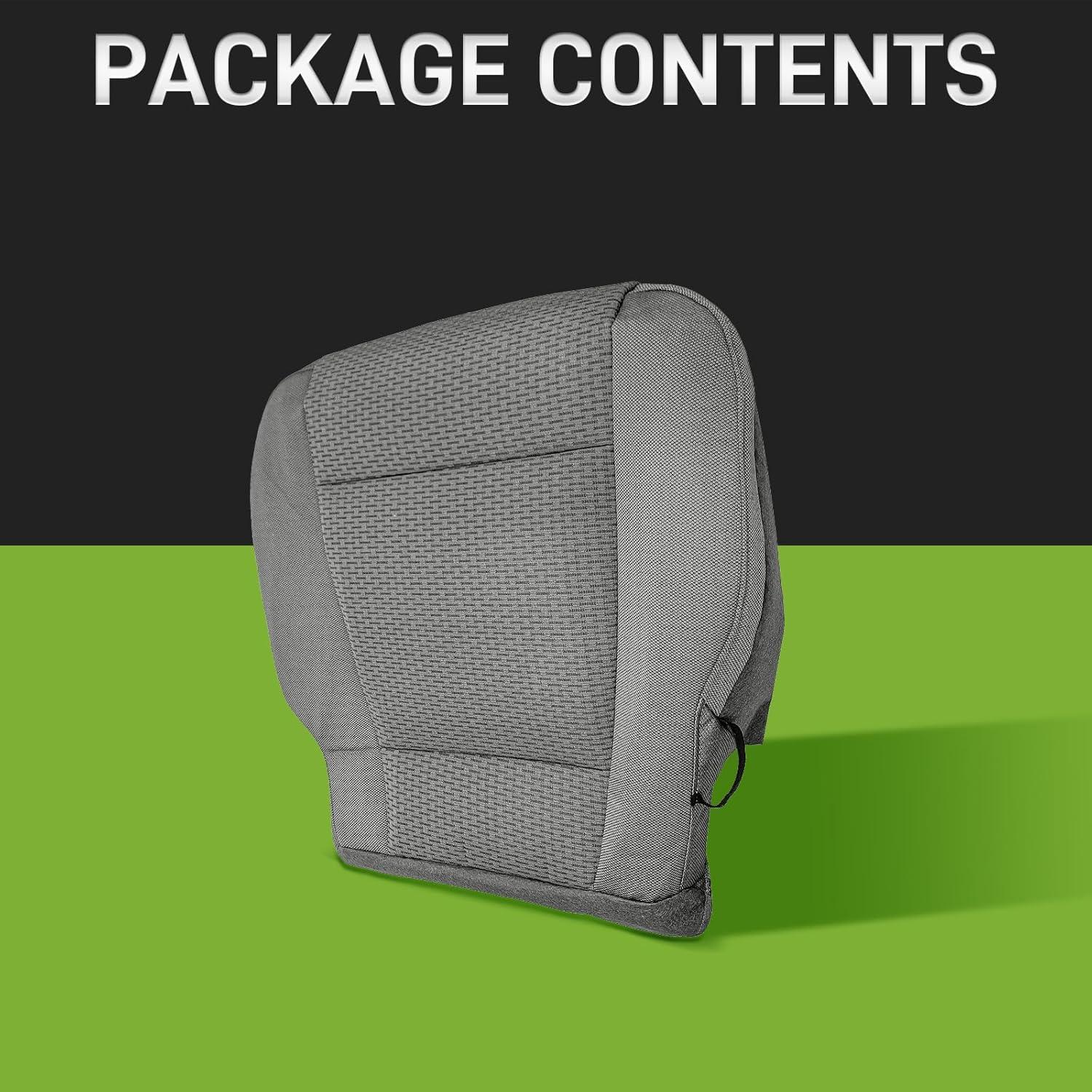 Cubierta Inferior Asiento Conductor CARBBIA F-150 2015-2020 Gris